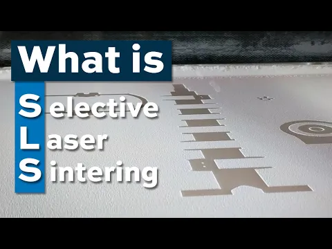 What is selective laser sintering?