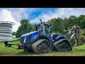 Download Lagu New Holland T9.700 SmartTrax and Crary tile plow in Michigan spring of 2022