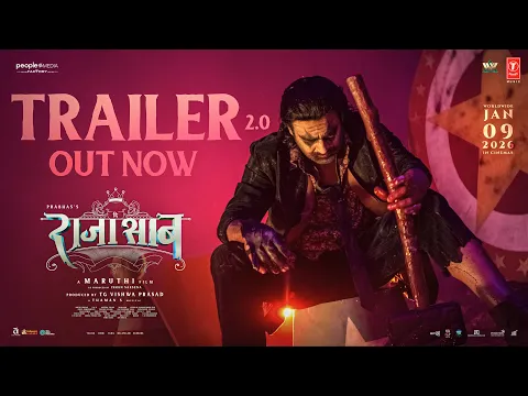 Video Thumbnail: The RajaSaab Trailer 2.0 (Hindi) | Prabhas | Maruthi | Thaman S | TG Vishwa Prasad