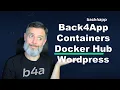 Running Wordpress in Back4App Containers with Docker Hub