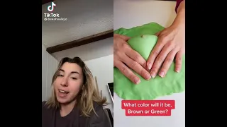 What colour will It be Brown Or green TikTok funny bekahvallejo
