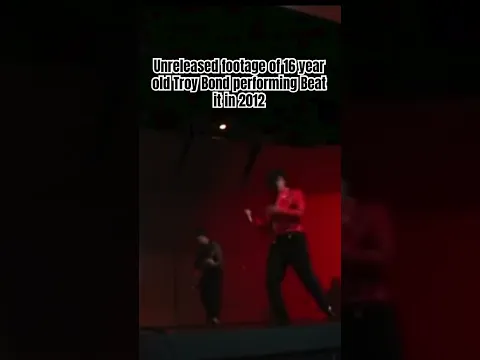 Troy Bond Impersonating Michael Jackson