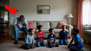 Wife Left Her Black Husband and Five Kids  10 Years Later, She Couldn’t Believe What He Did!