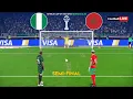 Lagu NIGERIA vs MOROCCO - Penalty Shootout | SEMI FINAL Africa Cup of Nations 2025 | eFootball PES