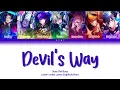 Obey Me! Boys Devil's Way Lyrics (Obey Me! Nightbringer) (Color Coded Lyrics)
