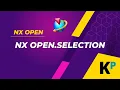 NX Open Selection Selection Class NXOpen Customization and Programming Parametric Krish