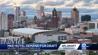 Milwaukee hotels hoping to cash in from NFL Draft in Green Bay