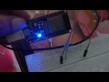 My simple LED blinking with ESP32 in VScode mycropython PyMakr extension