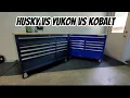 Kobalt vs Husky vs Yukon 46 inch tool box shoot out