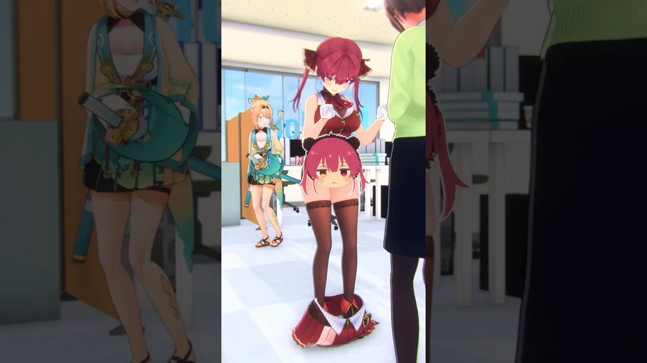 本当につまらないものを斬ってしまった風真いろは#shorts