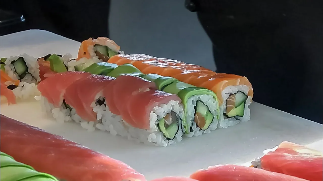 Amazing Sushi Making Skills