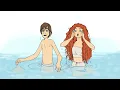 Hiccup and Merida Invite Jack Frost and Toothless to Play in the Water Comic Dub