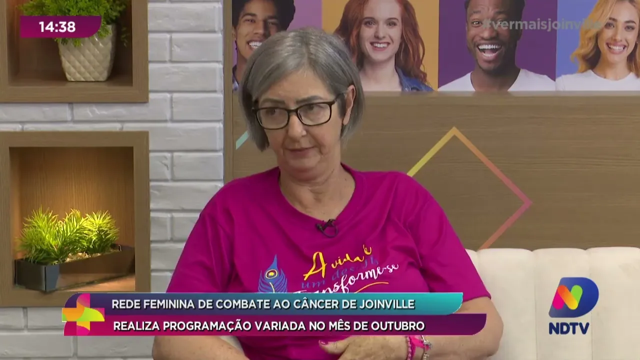 Rede Feminina de Combate ao Câncer de Joinville realiza programação variada no mês de outubro