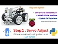 SunFounder Picar-X Kit Step 1 Servo Adjust - Making Sure Your Robot is Ready to Roll