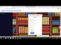 Library Management system with flask in python
