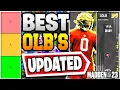 Ranking THE BEST OUTSIDE LINEBACKERS in Madden 23 Ultimate Team