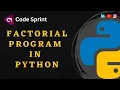 Factorial Program in Python