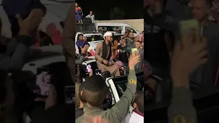 المنشد احمد حسن زفه في محافظه الاقصر تكريم لانشوده قد جاءنا رمضان 