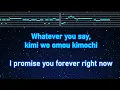 Karaoke♬ Wherever you are - ONE OK ROCK 【No Guide Melody】 Instrumental, Lyric Romanized