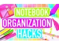 BEST 5 NOTEBOOK ORGANIZATION HACKS Paris Roxy