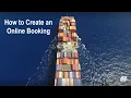 How to create an online Booking Hapag-Lloyd