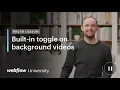 Add a toggle button on background s Micro lesson