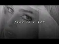 Lagu Addison Rae, Fame is a Gun | slowed + reverb |
