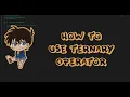 How to use ternary operator in Unity