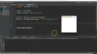 PYTHON 3 TKINTER - GUI BUTTON