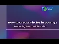 Journyz Tutorial How to Create Circles for Seamless Team Management