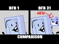 BFB Intro Comparison 1 - 31 in Slow Motion Find additional characters