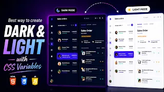Build a CSS Theme Switcher in 15 Min Dark Mode with CSS Variables Tutorial