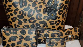 WIMB Coach City Tote in Leopard