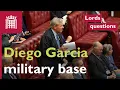 Lagu Diego Garcia military base in House of Lords spotlight