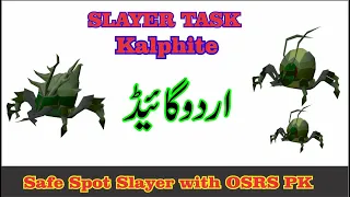 OSRS SLAYER TASK KALPHITE URDU GUIDE