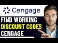 HOW TO GET BEST CENGAGE COUPON PROMO CODES IN 2026 UPDATED
