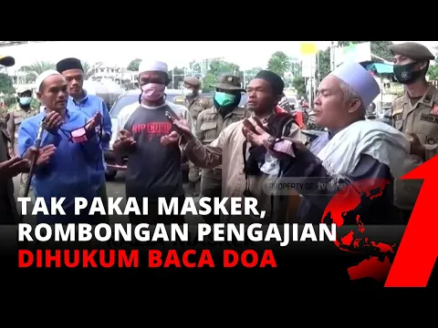 Terciduk Razia masker, Rombongan Pengajian di Puncak Bogor Disuruh Baca Doa | tvOne