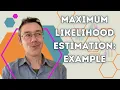 Maximum likelihood estimation - example