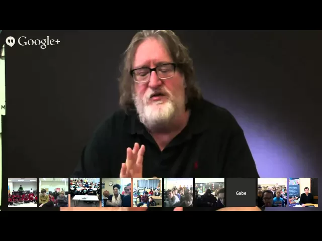 Gabe Newell Talks Code with Students