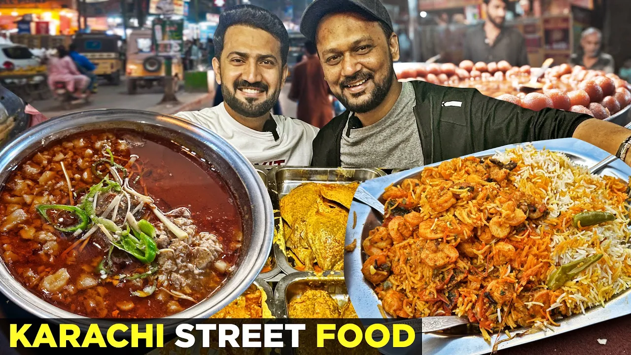 Karachi Food Tour with Abdul Malik Fareed   Fish Platter, Prawn Karhai, Biryani, Nihari, Street Food
