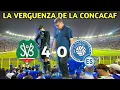 Salvadoran fans tell the truth after the defeat Final score Suriname 4 - El Salvador 0
