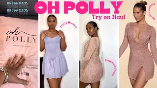oh POLLY Dress Try on HAUL Sizing Tips Special Occasion Dresses Is it Worth it