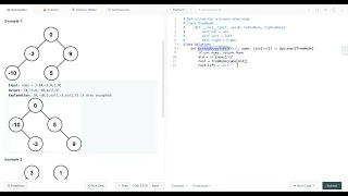Leetcode 108 Convert Sorted Array to Binary Search Tree - Python