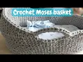Crocheting My Own Moses basket For My Baby