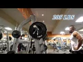 205 LBS 93 KG PERSONAL RECORD MILITARY PRESS 185 LBS BW