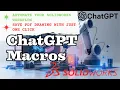 How to Create a SolidWorks Macro to Save Drawing PDF with Revision using CHATGPT