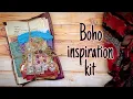 Boho inspiration kit boho junk journal supplies for beginners boho needs