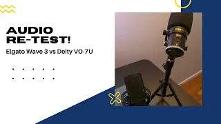 Audio RE-Test Elgato Wave 3 vs Deity VO-7U