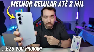 EU VOU PROVAR - GALAXY A55 É O MELHOR CELULAR ATÉ DOIS MIL REAIS