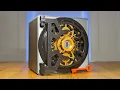 3D Printed Vault with Lever Tumbler Lock